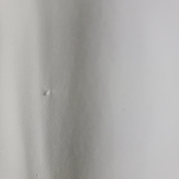 Cache White Dress with Rhinestones on the 3/4 sleeves. Length short.  This dress - Picture 7 of 8